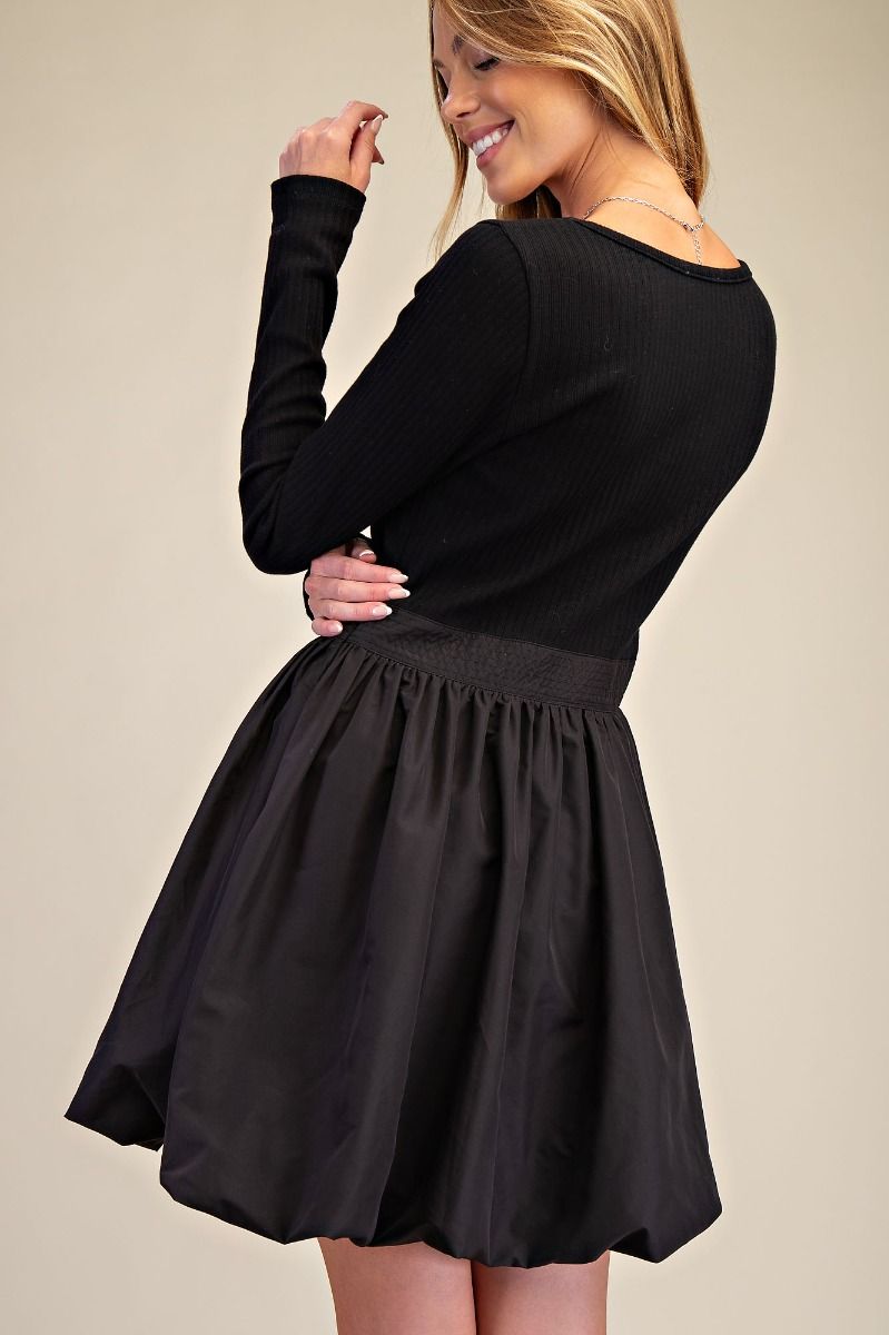 Black Bubble Dress