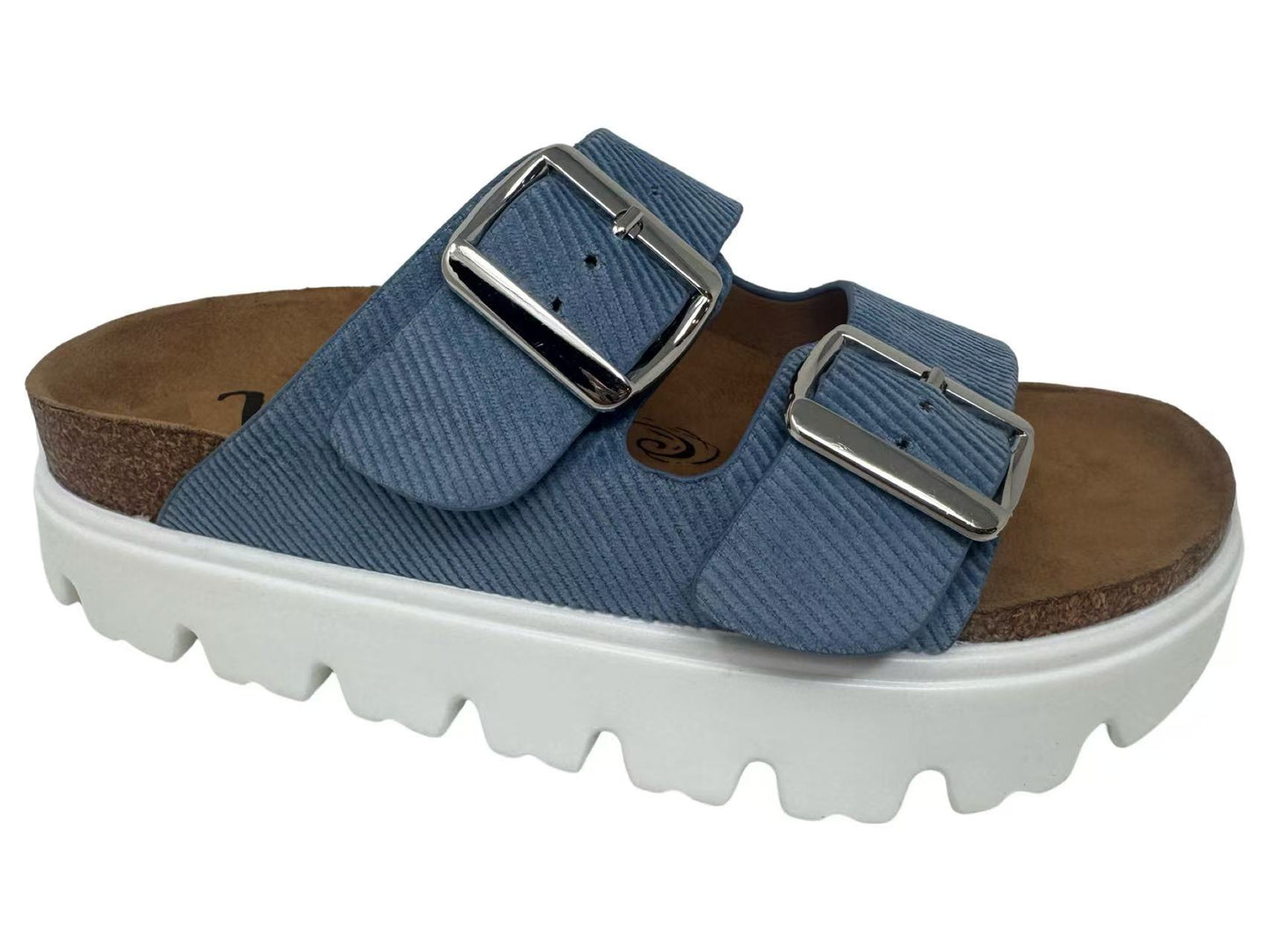 Frost Coast Platform Sandals (Blue)