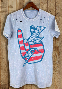 USA Rock Bolt Graphic Frost Tee