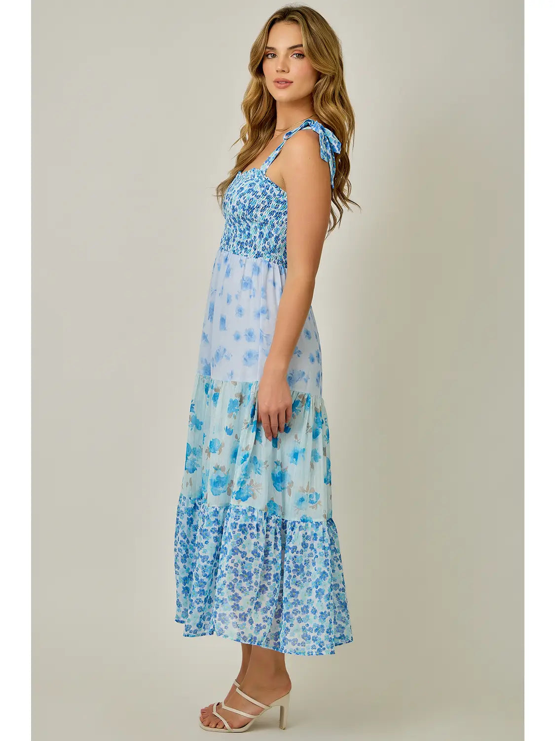 Blue Skies Midi Dress