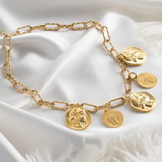 Gold Coin Necklace