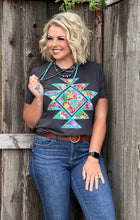 Load image into Gallery viewer, Aztec Floral Tee
