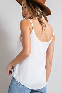 Luxe Tank Top (Off White)