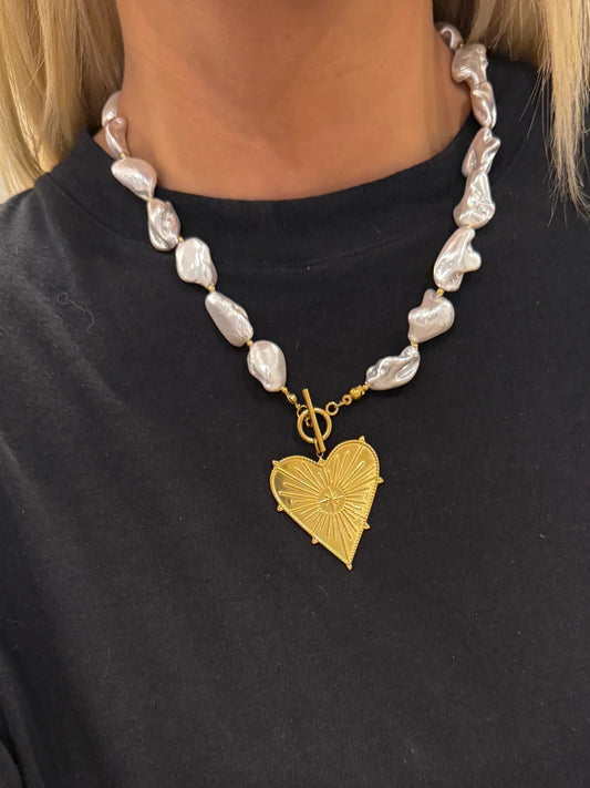 Blaze Necklace — 18k gold plated stainless steel 18-inch water-resistant chain necklace, available at Frost Impressions Boutique in Wapakoneta, Ohio.