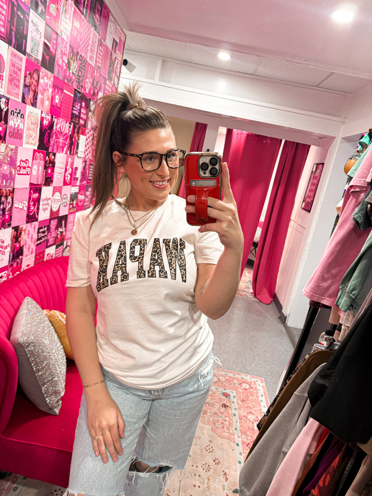 Wapak Leopard Graphic Tee