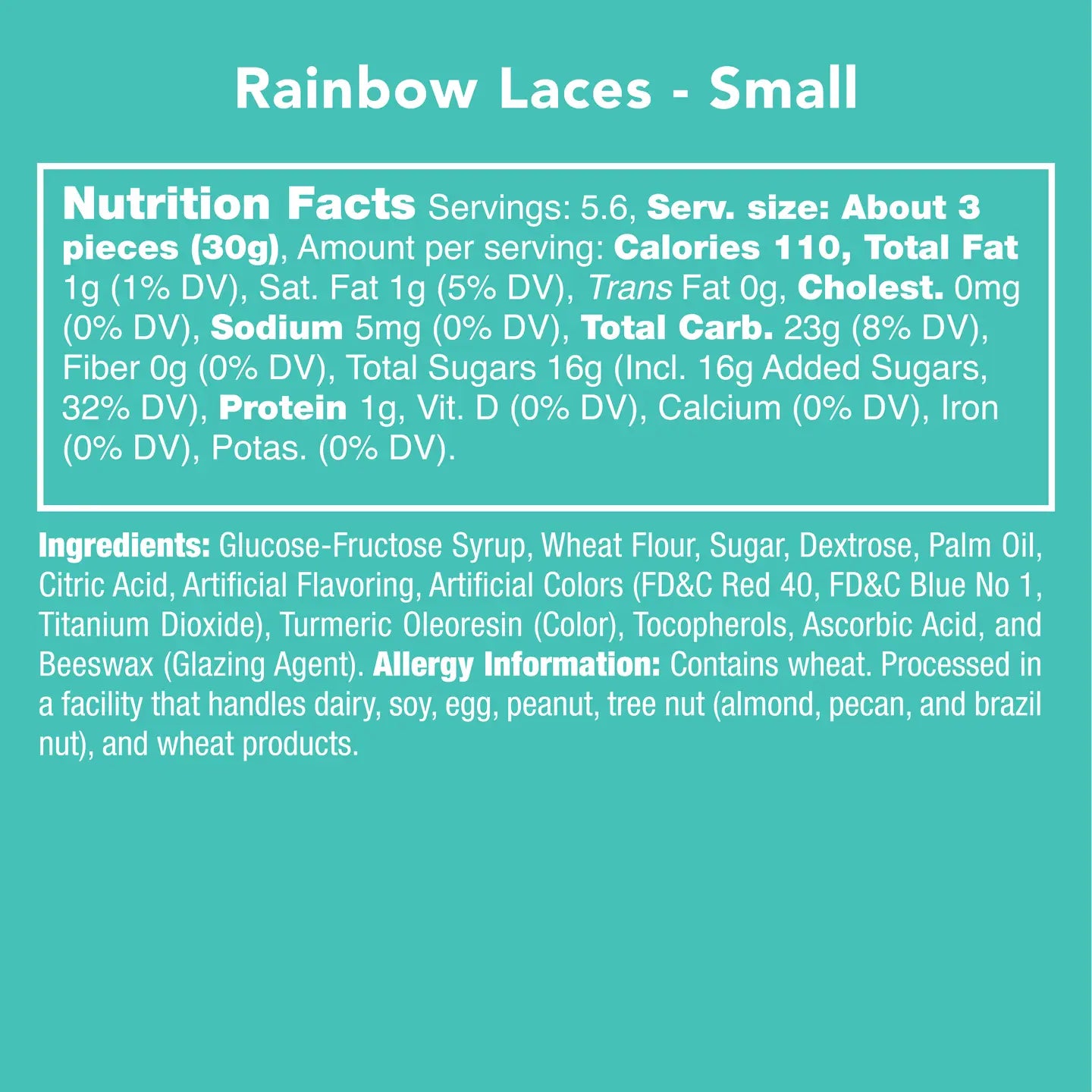 Avery’s Rainbow Laces from Candy Club — long, colorful, fruity candy strands, available at Sweet Impressions by Avery.