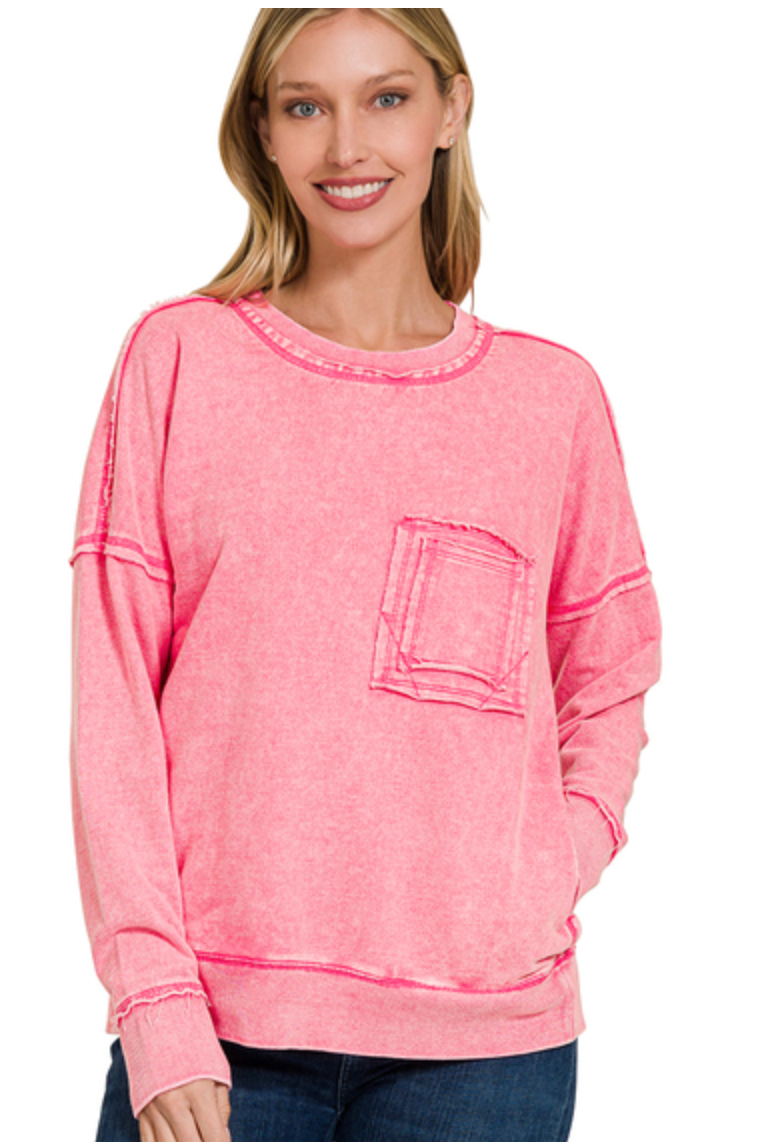 Perfectly Pink Pullover