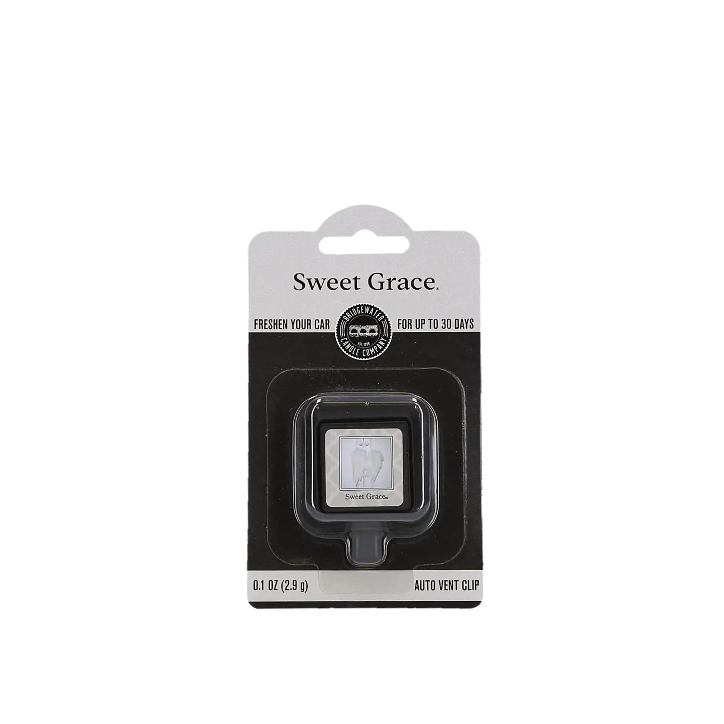 Sweet Grace Auto Vent Clip — Bridgewater Car Air Freshener available at Frost Impressions Boutique in Wapakoneta, Ohio.