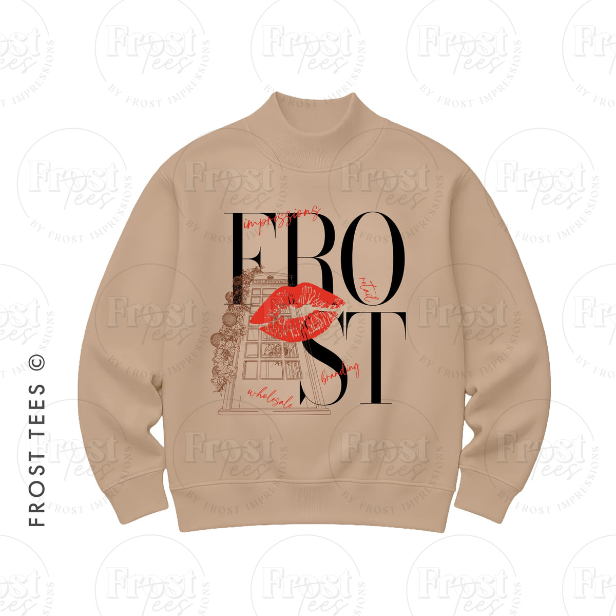 Frost Impressions Phone Booth Mockneck  PRE-ORDER