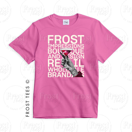 Frost Impressions Martini Graphic Tee PRE-ORDER