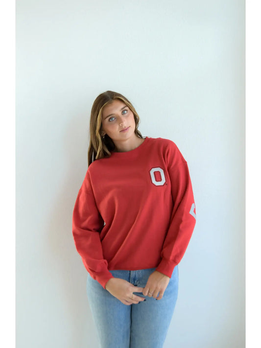 Buckeye Sleeve Crew