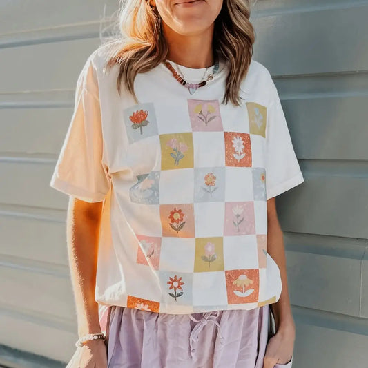 Patch Bloom Tee