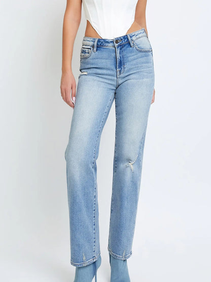 Avery Mid Straight Jeans