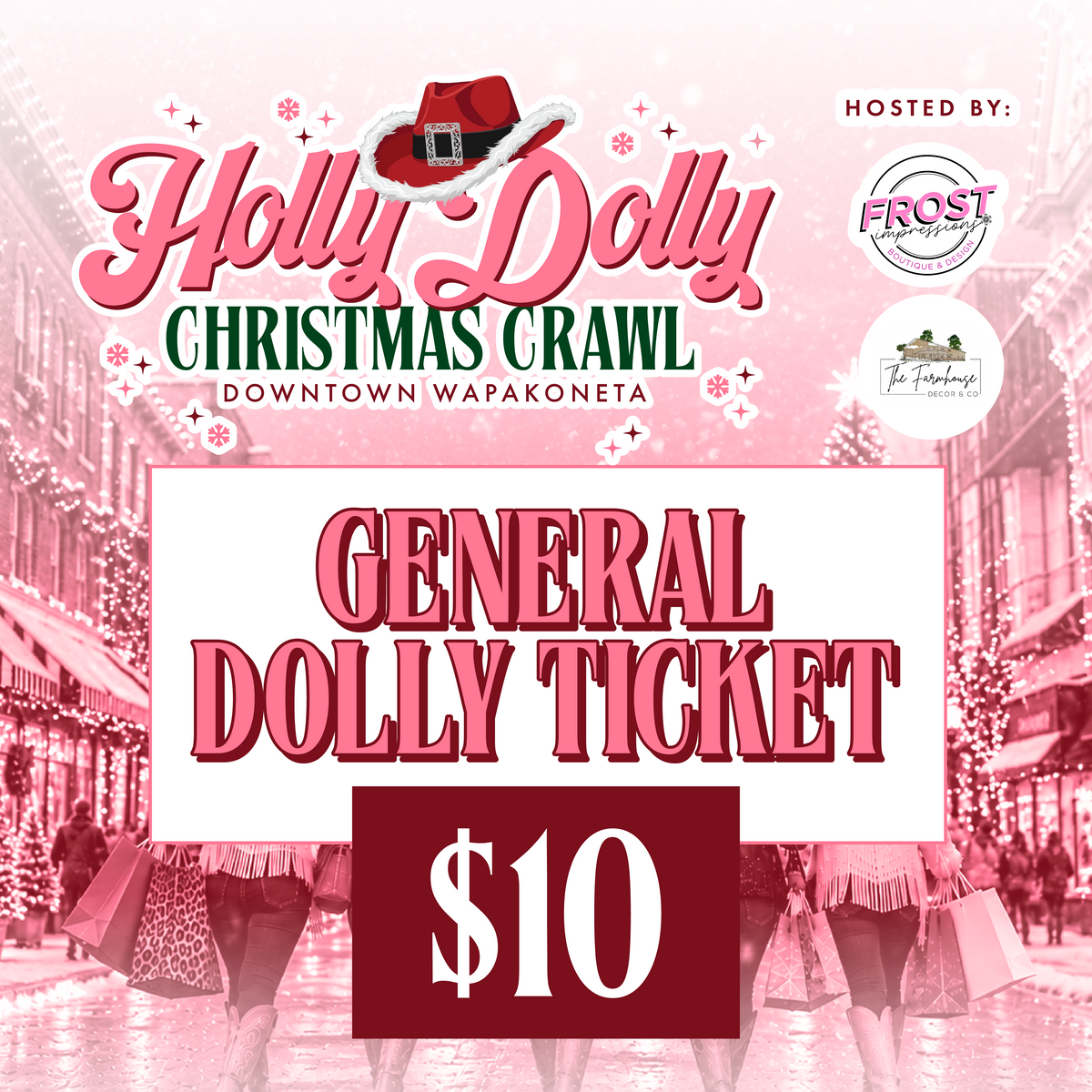HOLLY DOLLY CHRISTMAS CRAWL | PURCHASE TICKETS