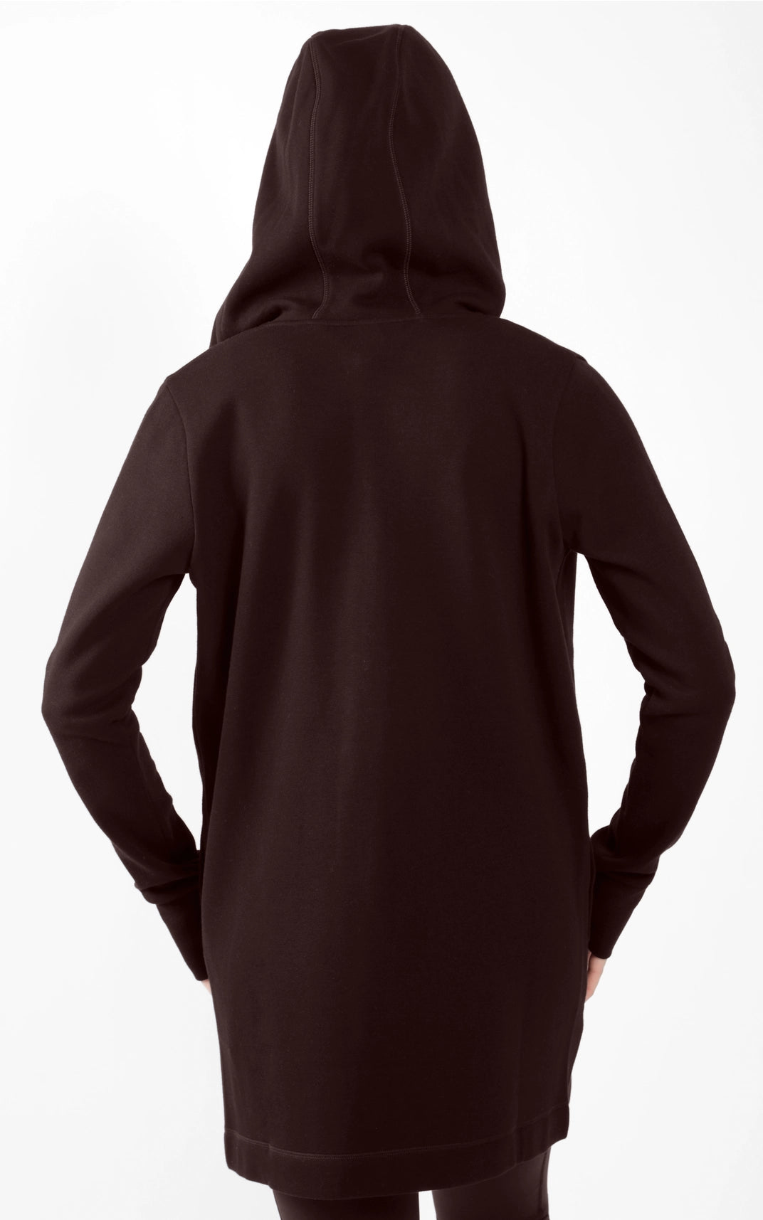 Frosted Fleece Hoodie Cardigan — super soft butter fleece zip up hoodie cardigan with thumb holes.