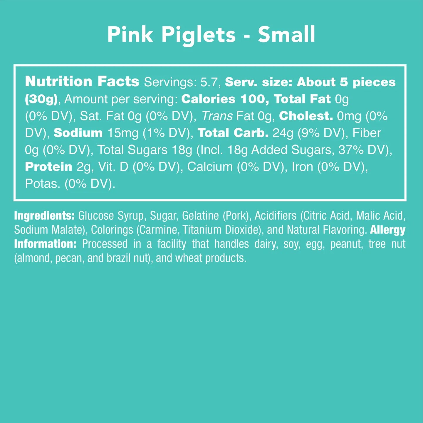 Avery’s Pink Piglets from Candy Club — adorable pig-shaped gummies with sweet-tart berry flavor, available at Sweet Impressions by Avery.