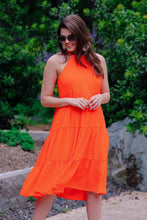 Load image into Gallery viewer, Neon Orange Dress

