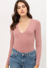 Load image into Gallery viewer, Deep V Neck Bodysuit

