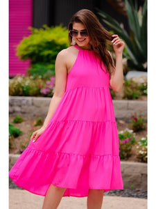 Neon Pink Dress