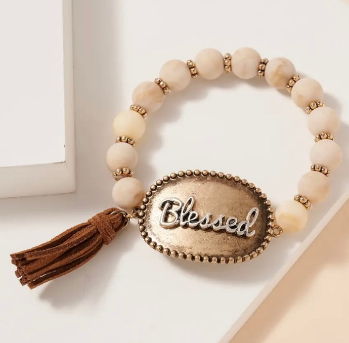 Tassle Beaded Bracelet